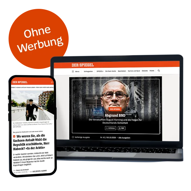 Alle Inhalte auf SPIEGEL.de werbefrei lesen