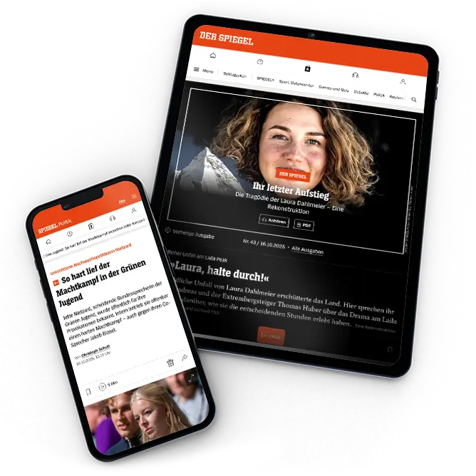 DER SPIEGEL Devices DER SPIEGEL aktuelle Ausgabe digital Tablet und Smartphone
