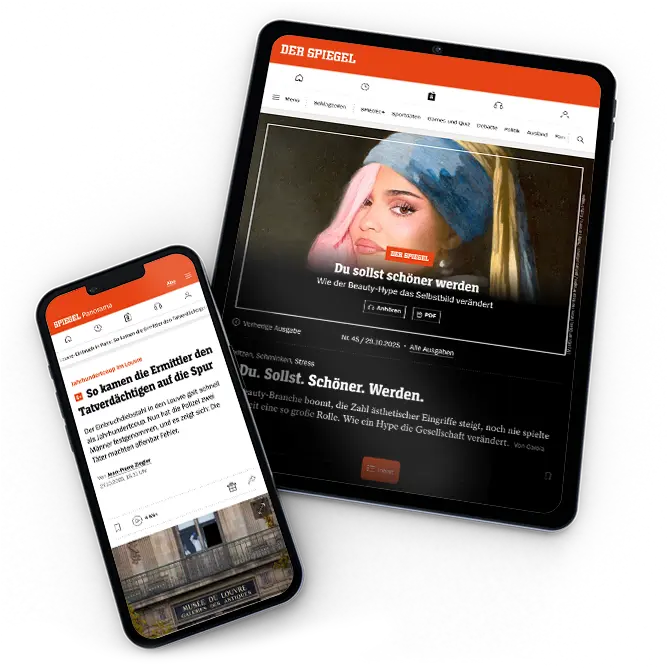 DER SPIEGEL Devices DER SPIEGEL aktuelle Ausgabe digital Tablet und Smartphone