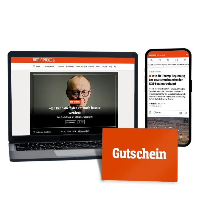Alle Vorteile von SPIEGEL+ als Geschenkgutschein verschenken