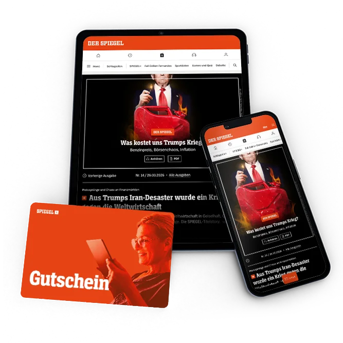 Alle Vorteile von SPIEGEL+ als Geschenkgutschein verschenken