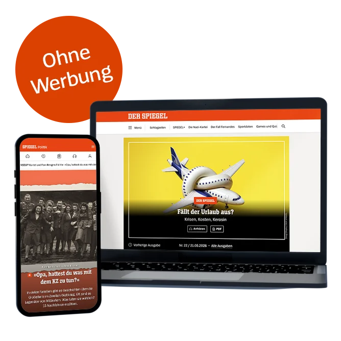 Alle Inhalte auf SPIEGEL.de werbefrei lesen