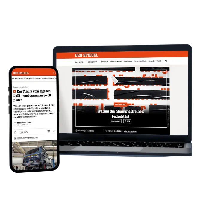 DER SPIEGEL aktuelle Ausgabe digital Tablet und Smartphone
