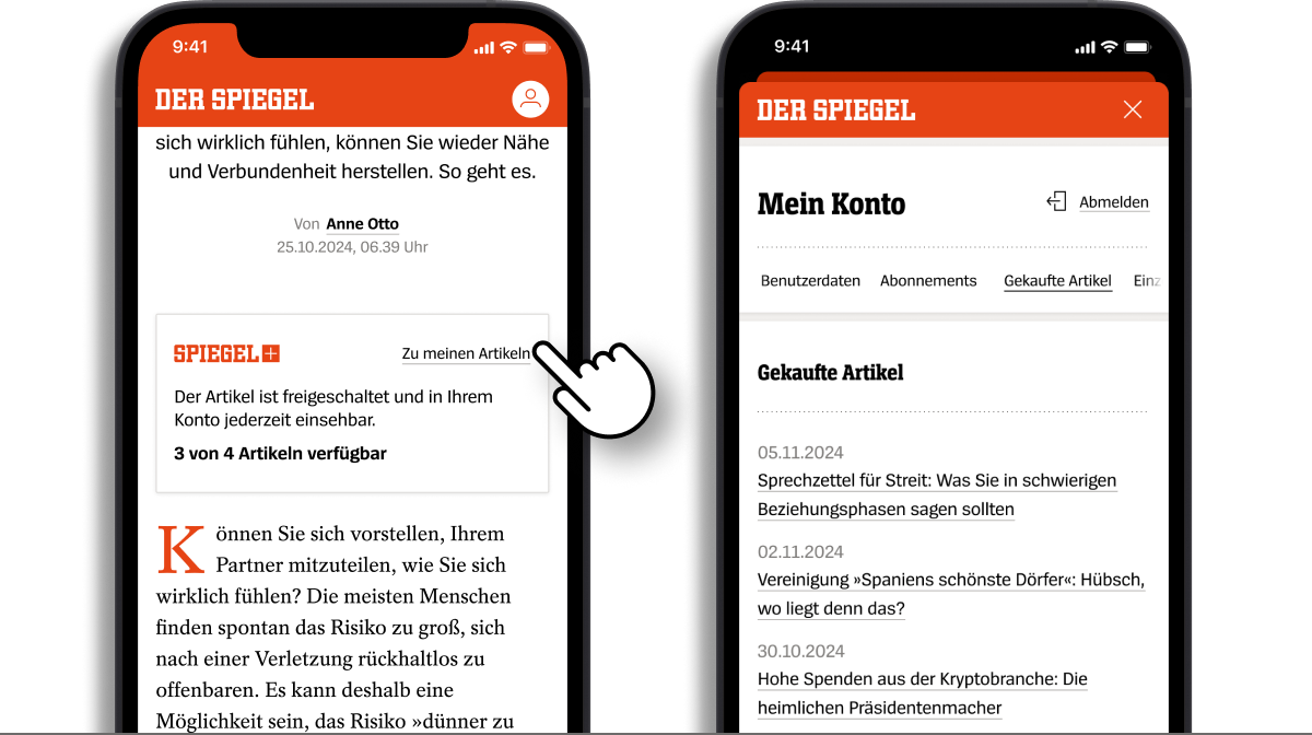 Anleitung SPIEGEL Starter-Abo