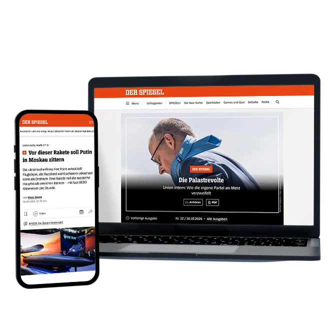 DER SPIEGEL aktuelle Ausgabe digital Tablet und Smartphone