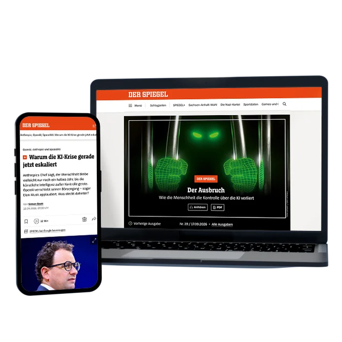 DER SPIEGEL aktuelle Ausgabe digital Tablet und Smartphone
