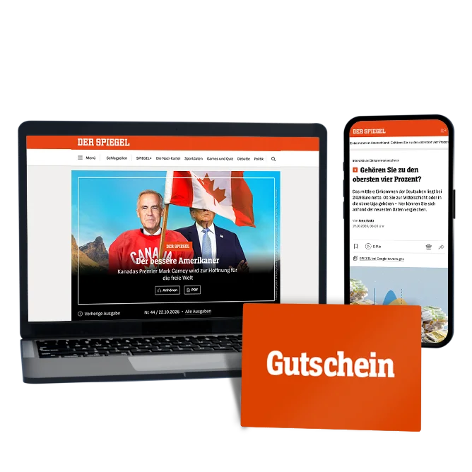 Alle Vorteile von SPIEGEL+ als Geschenkgutschein verschenken