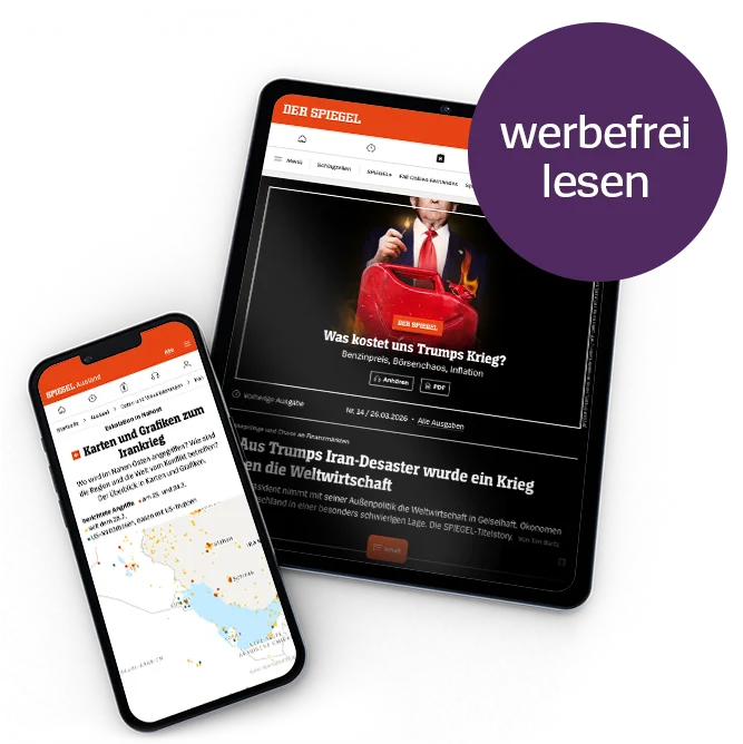 Alle Inhalte auf SPIEGEL.de werbefrei lesen
