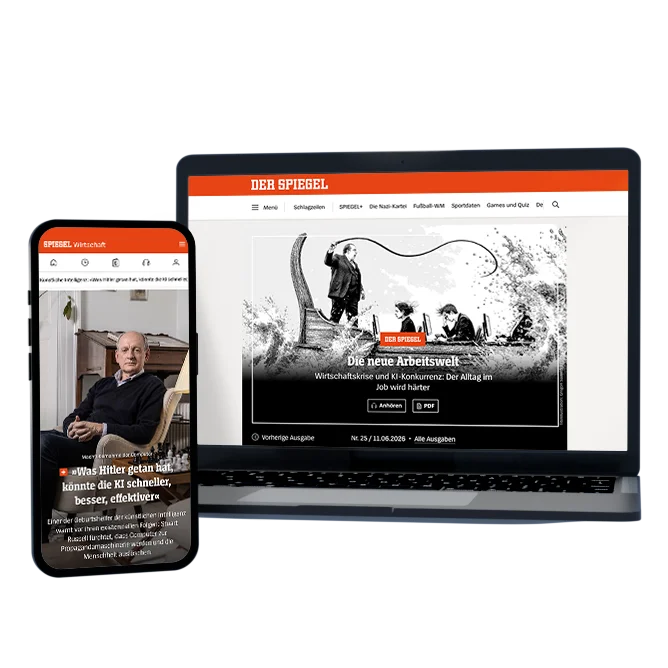 DER SPIEGEL aktuelle Ausgabe digital Tablet und Smartphone