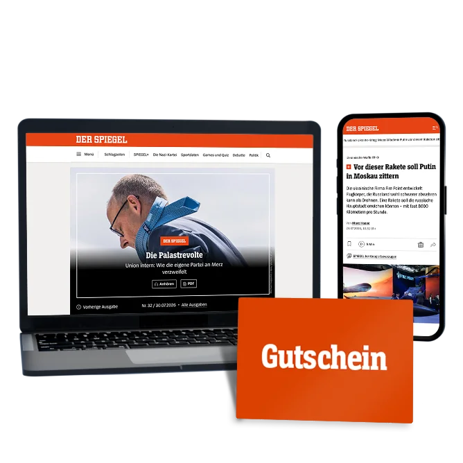 Alle Vorteile von SPIEGEL+ als Geschenkgutschein verschenken