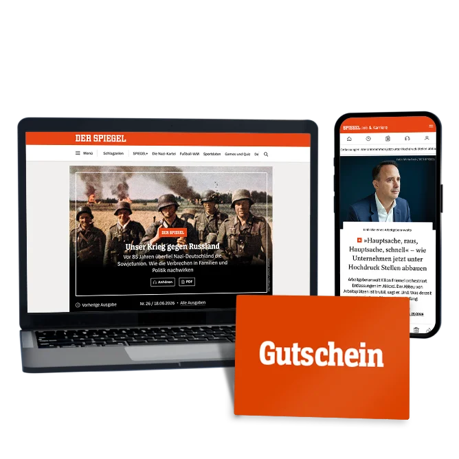 Alle Vorteile von SPIEGEL+ als Geschenkgutschein verschenken
