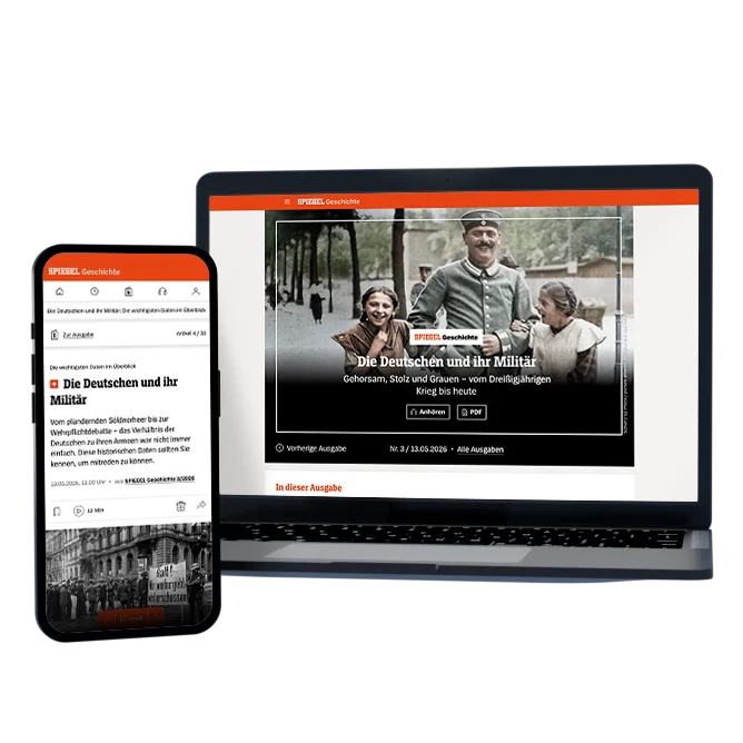 Zugang zum Digital-Archiv mit SPIEGEL Geschichte Digital