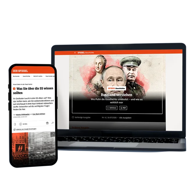 Zugang zum Digital-Archiv mit SPIEGEL Geschichte Digital