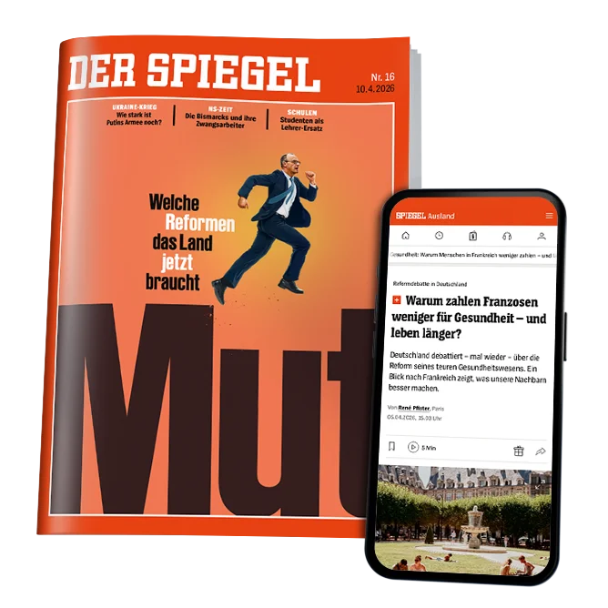 DER SPIEGEL aktuelle Ausgabe Heft und Smartphone