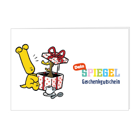 Die passende Geschenkkarte zum Geschenkabo