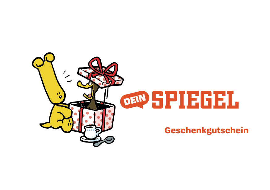 Dein SPIEGEL Geschenkkarte zum Ausdrucken Die passende Geschenkkarte zum Geschenkabo