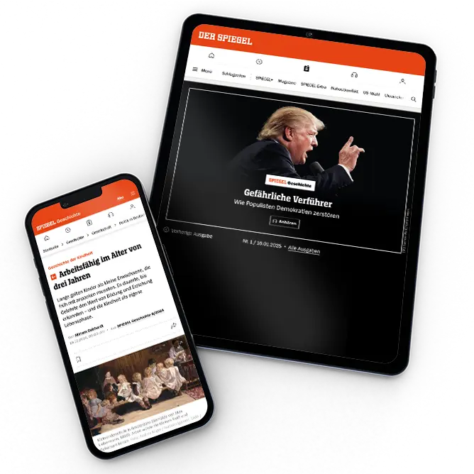 Zugang zum Digital-Archiv mit SPIEGEL Geschichte Digital