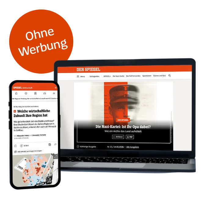 Alle Inhalte auf SPIEGEL.de werbefrei lesen