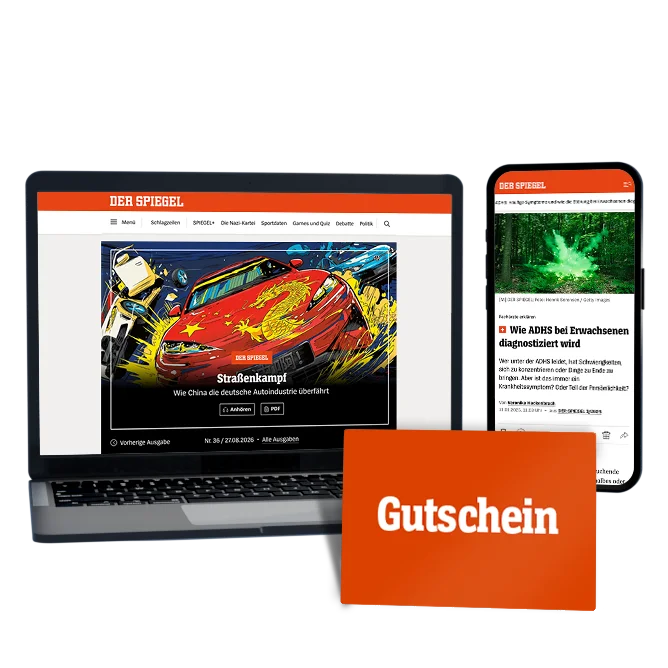 Alle Vorteile von SPIEGEL+ als Geschenkgutschein verschenken