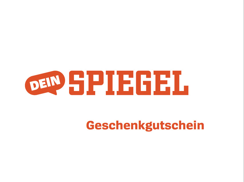 Dein SPIEGEL Geschenkkarte zum Ausdrucken Die passende Geschenkkarte zum Geschenkabo