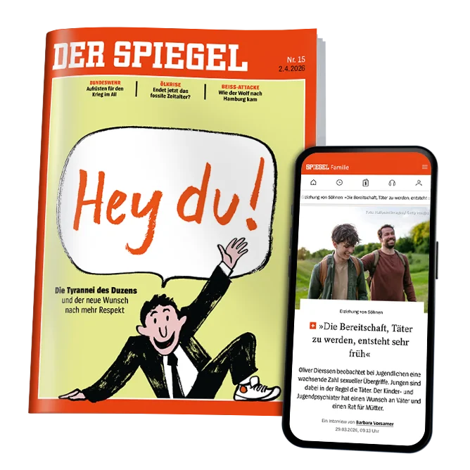 DER SPIEGEL aktuelle Ausgabe Heft und Smartphone