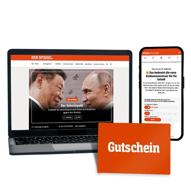 SPIEGEL Abo - Geschenkgutscheine